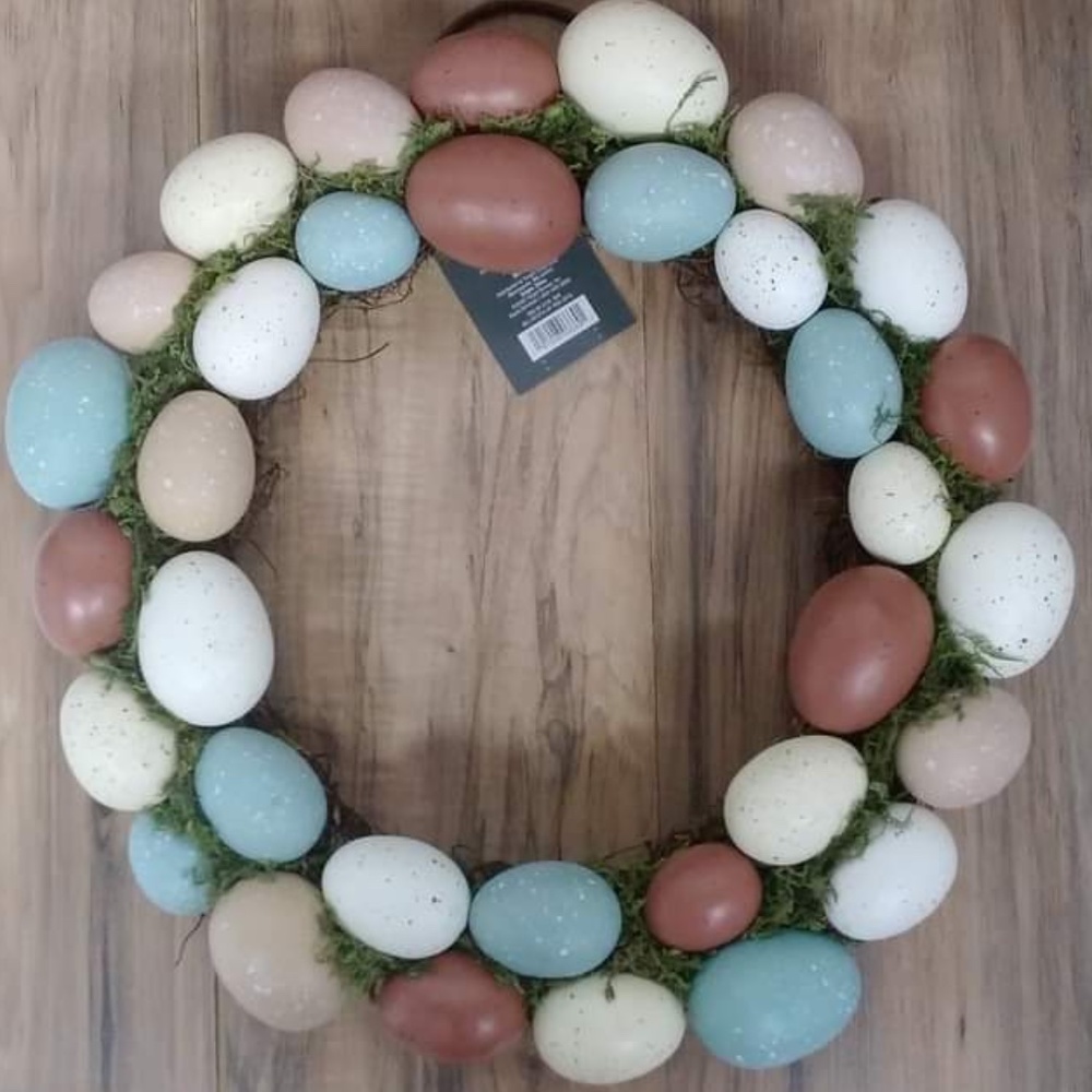 Egg Wreath 15 inches diameter